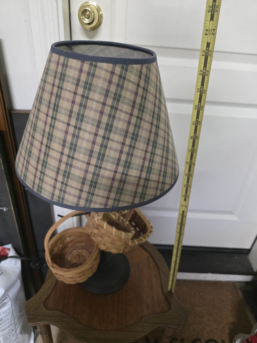 Baskets Table Lamp - Picture 5 of 5